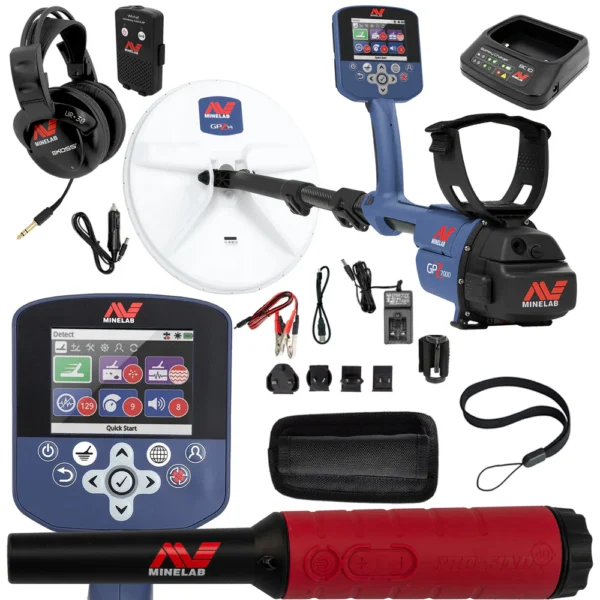 Minelab GPZ 7000 All Terrain Gold Metal Detector with Pro-Find 40 Minelab GPZ 7000