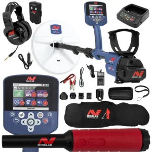 Minelab GPZ 7000 All Terrain Gold Metal Detector with Pro-Find 40 and Carry Bag