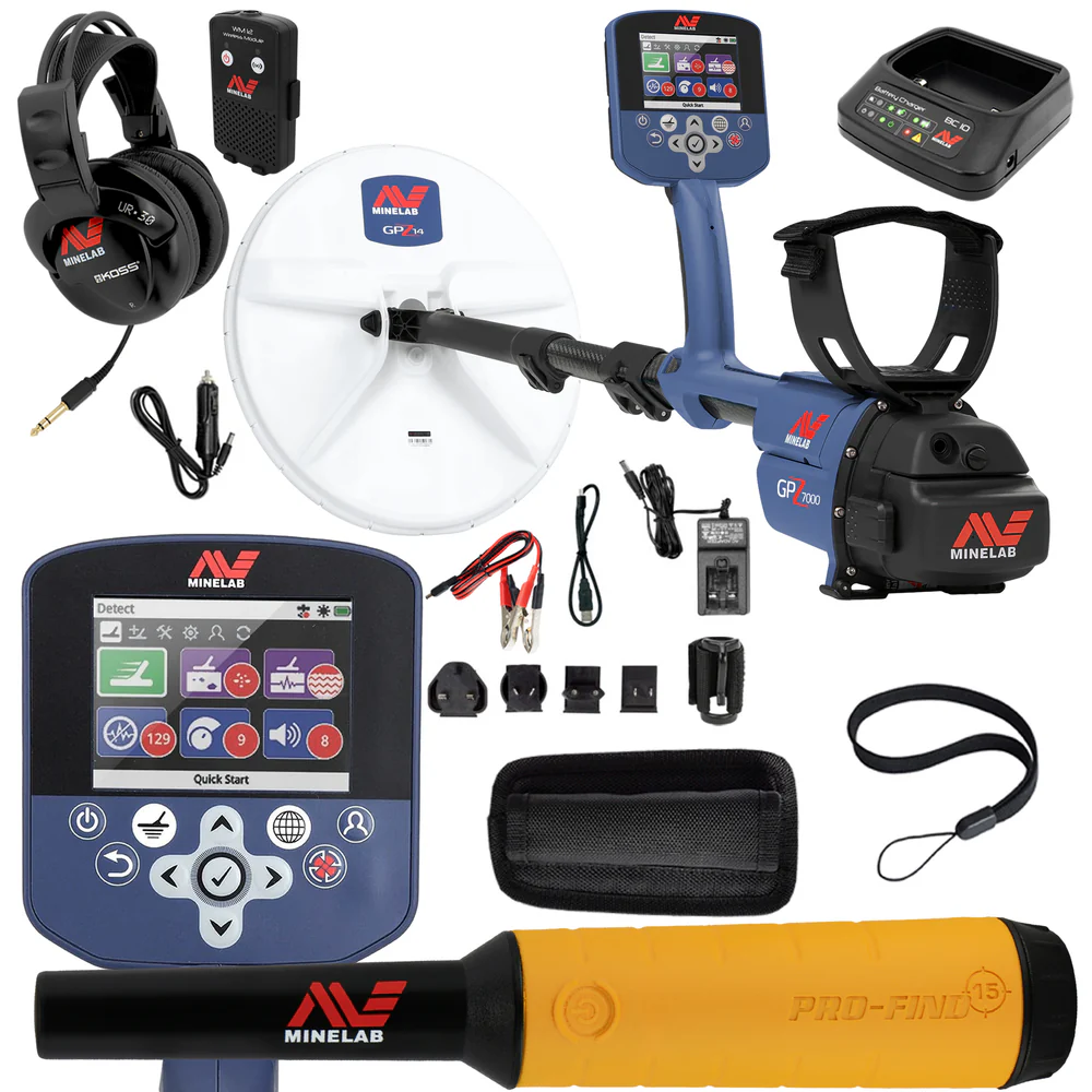 Minelab GPX 6000 Metal Detector with a Gold Monster 1000 Metal Detector